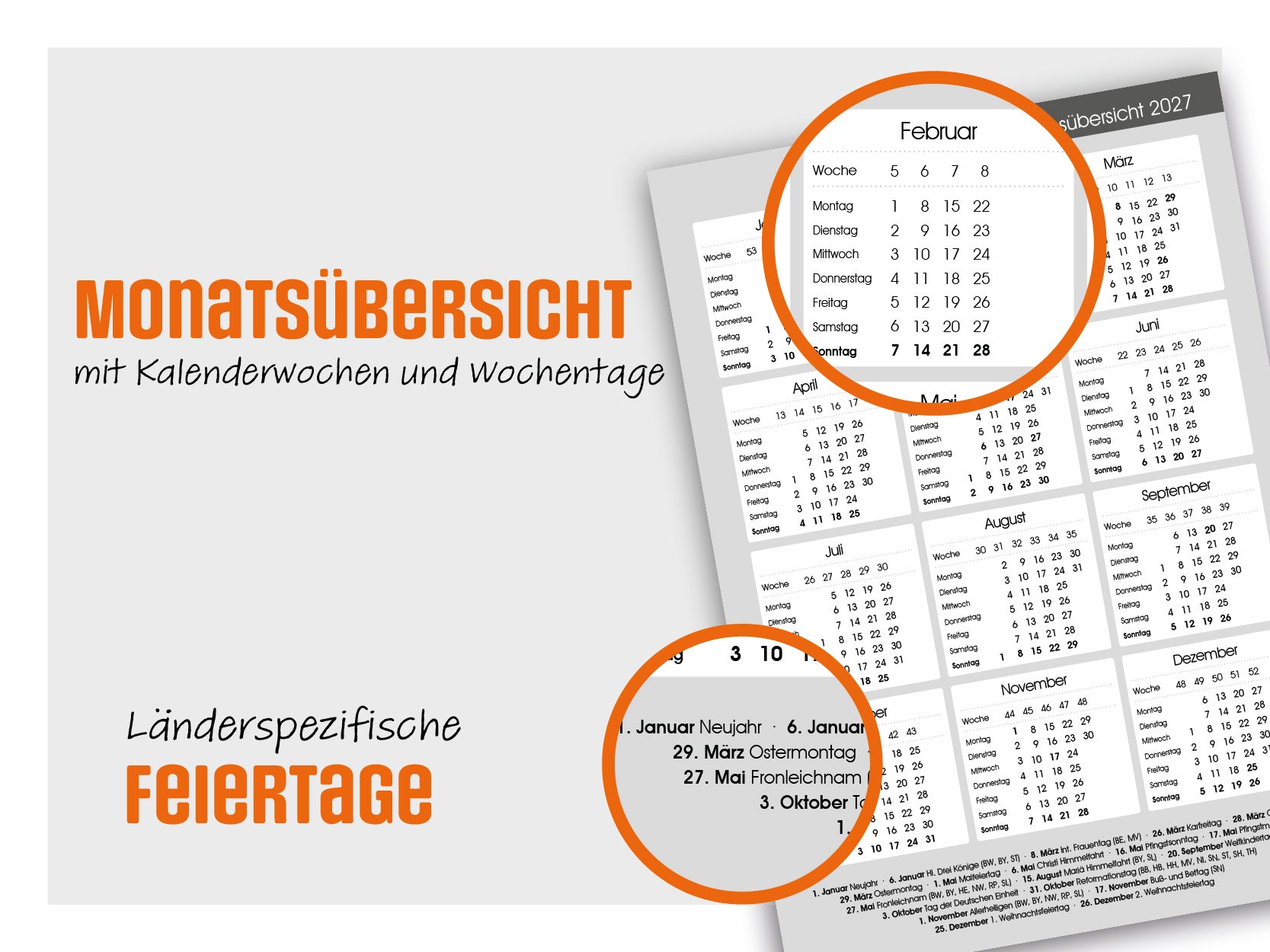 Floristikplaner 2027 – Terminplaner für Floristen und Blumenläden