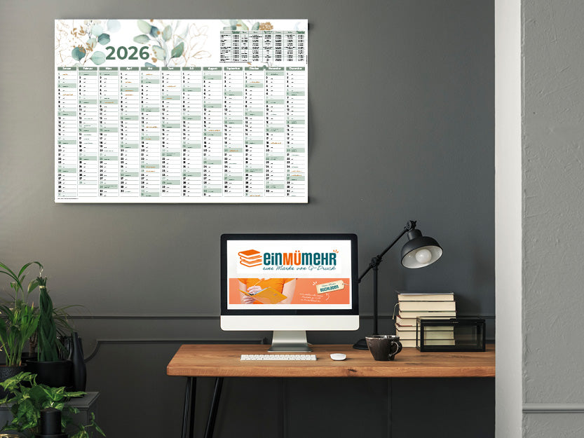 Wandplaner Praxis 2026