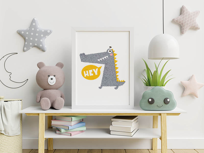 Poster - Krokodil "Hey"