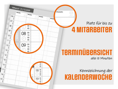Terminplaner Kosmetik 2026