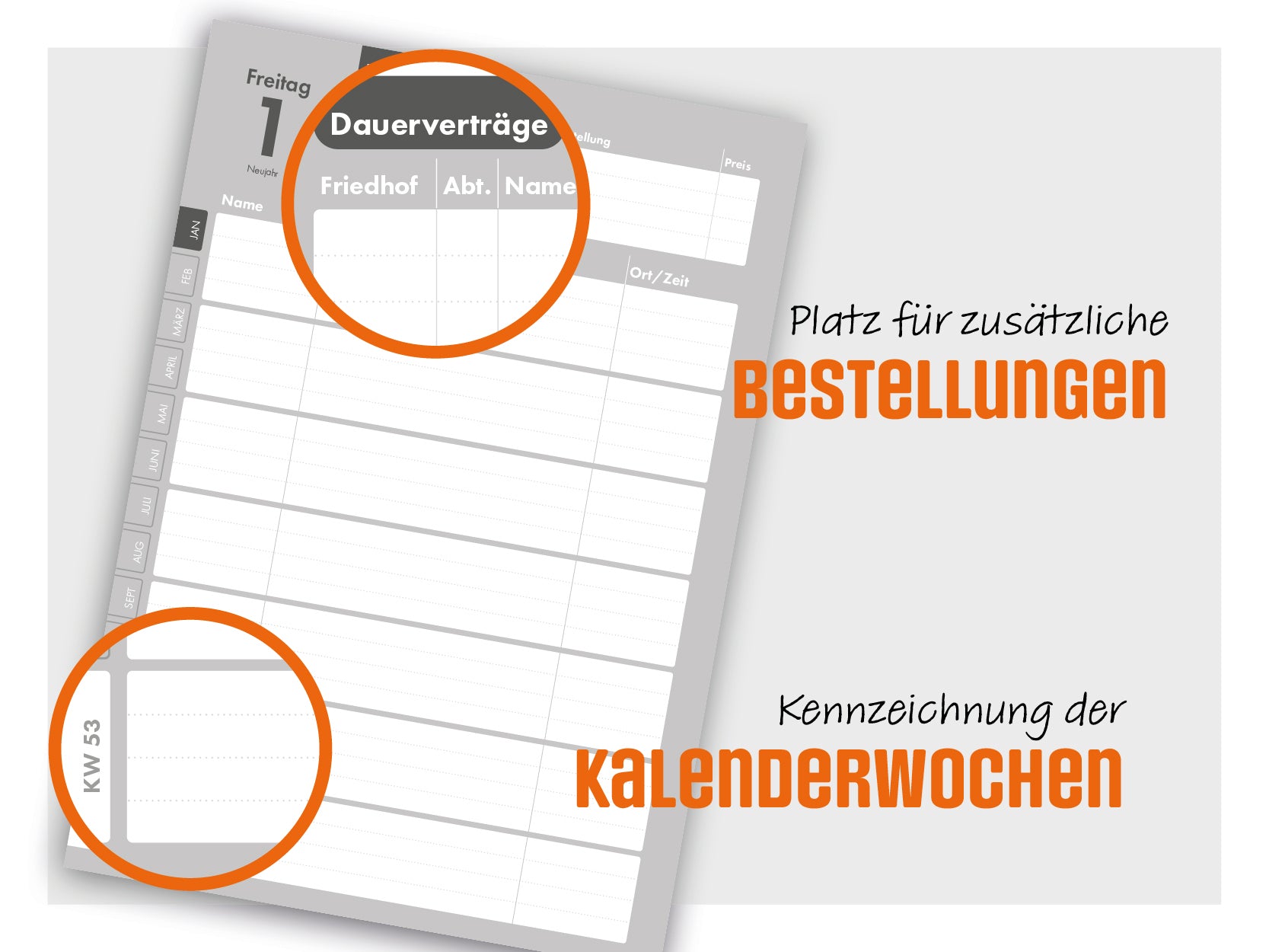 Floristikplaner 2027 – Terminplaner für Floristen und Blumenläden