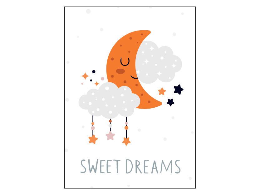 Poster - Mond "Sweet Dreams"