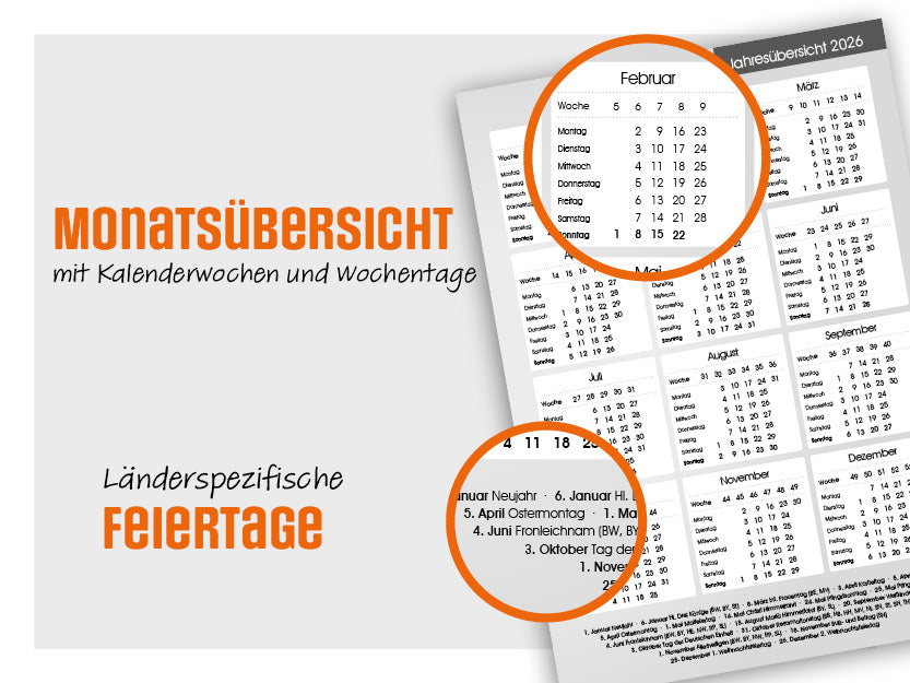 Terminplaner Kosmetik 2026